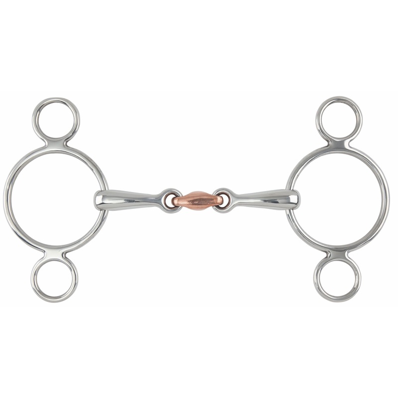 Two Ring Copper Lozenge Gag