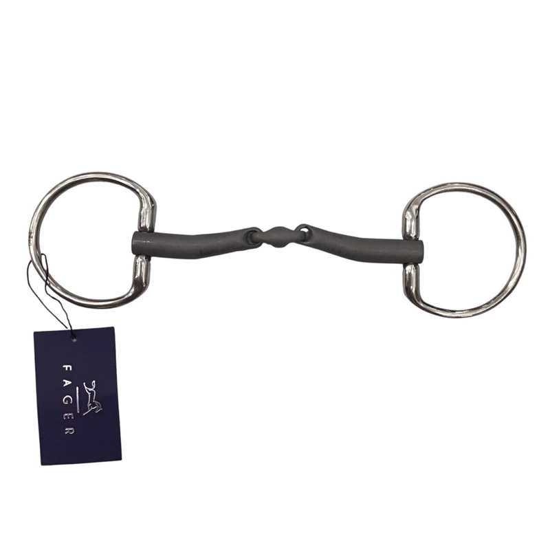 13.5cm Fager Maria Fixed Ring Snaffle New – H
