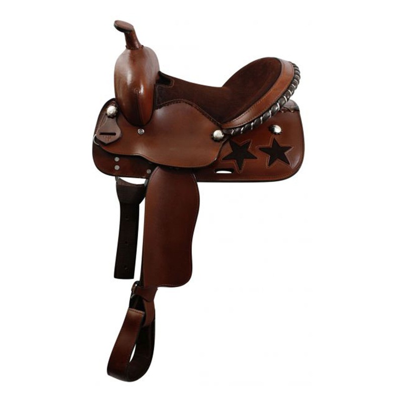13 Youth Saddle with Suede Leather Seat