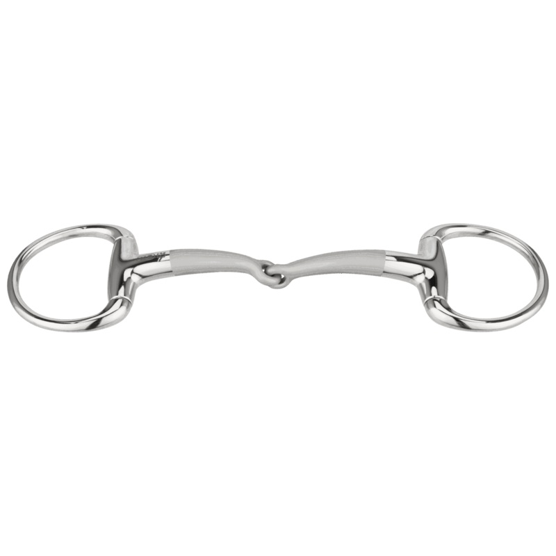 Sprenger Satinox Eggbutt Bit 14mm Stainless Steel Single Jointed 55mm Ring