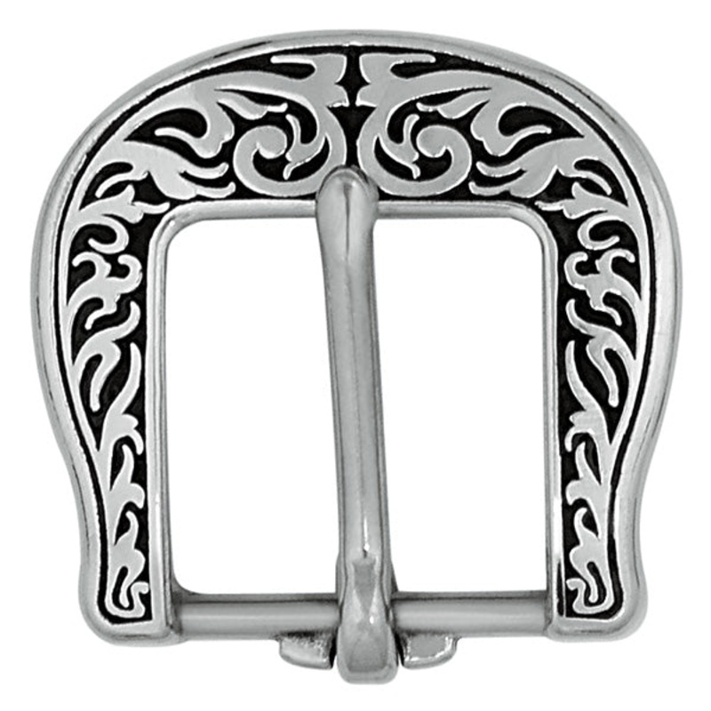 04005 Horse Shoe Brand Floral Buckle, 5/8″