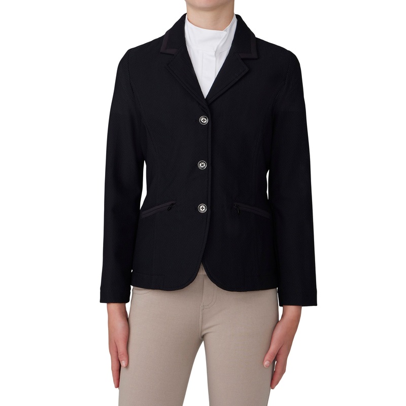 Kids’ AirFlex Show Coat – Black