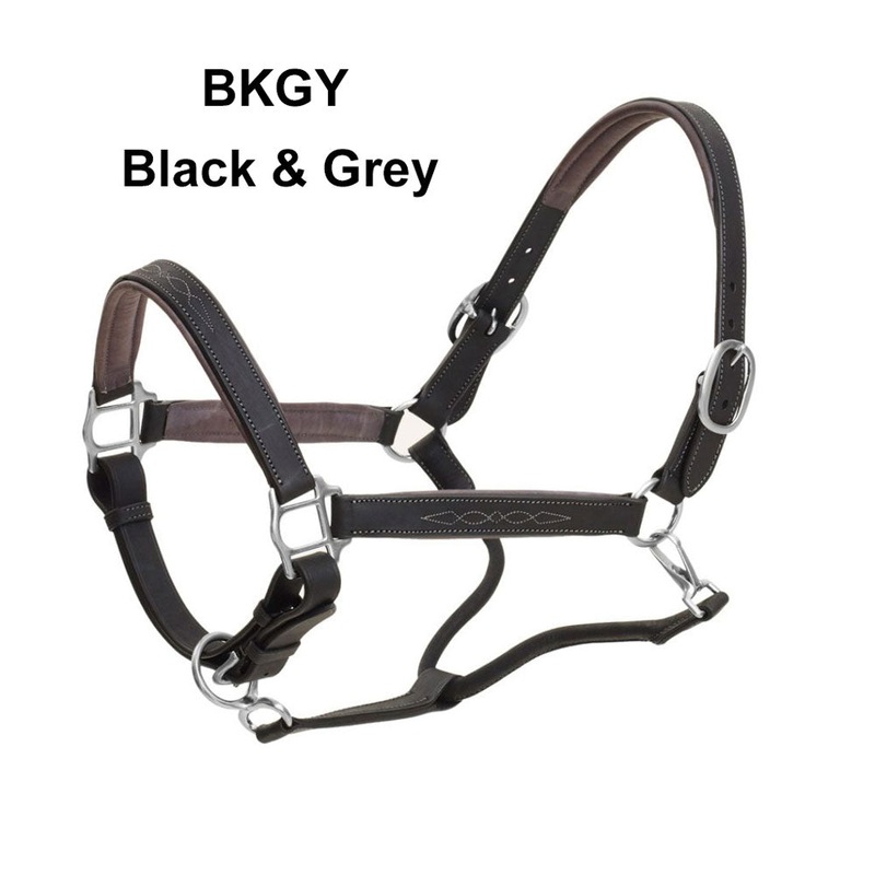 471135 Ovation Richtan Luxury Padded Leather Halter