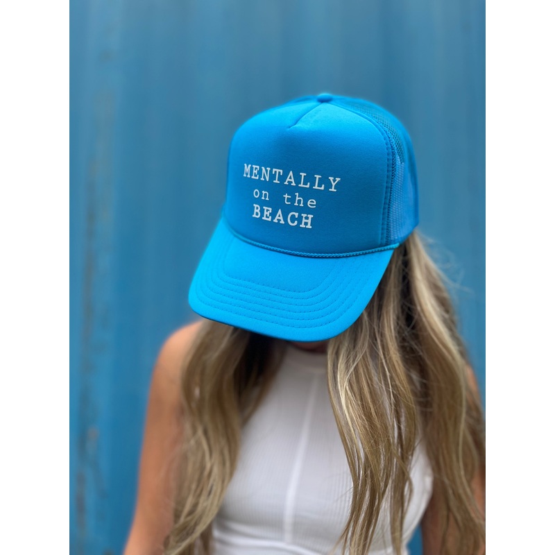 Mentally On the Beach Trucker Hat