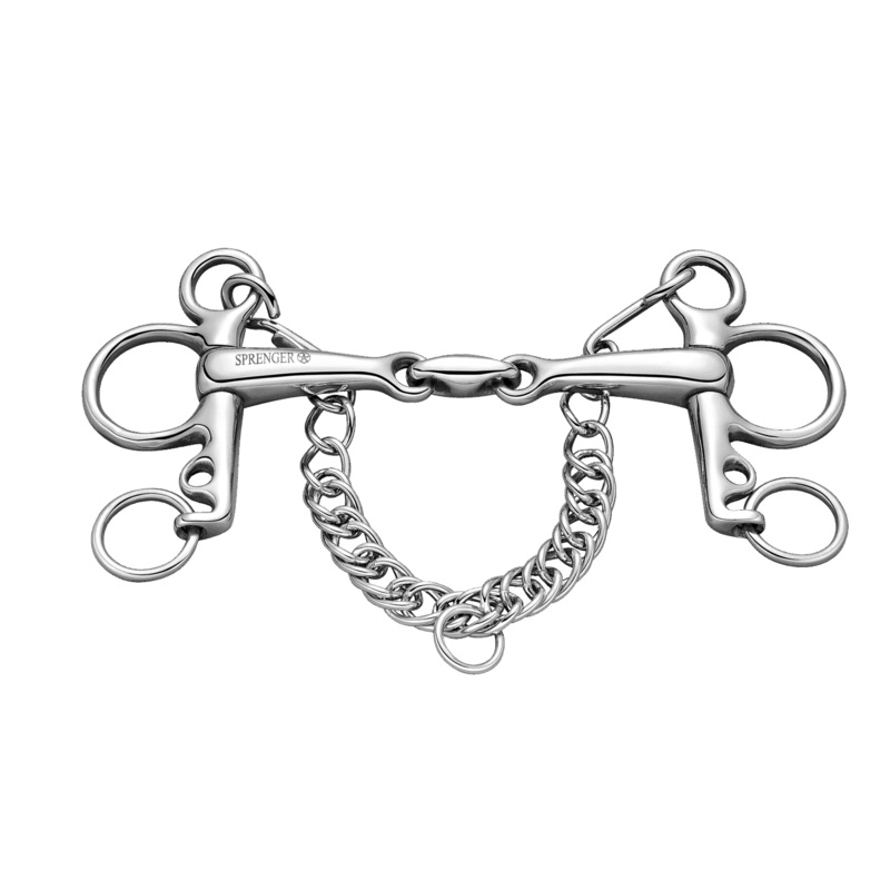 Sprenger 16mm Stainless Steel Pelham Double Jointed