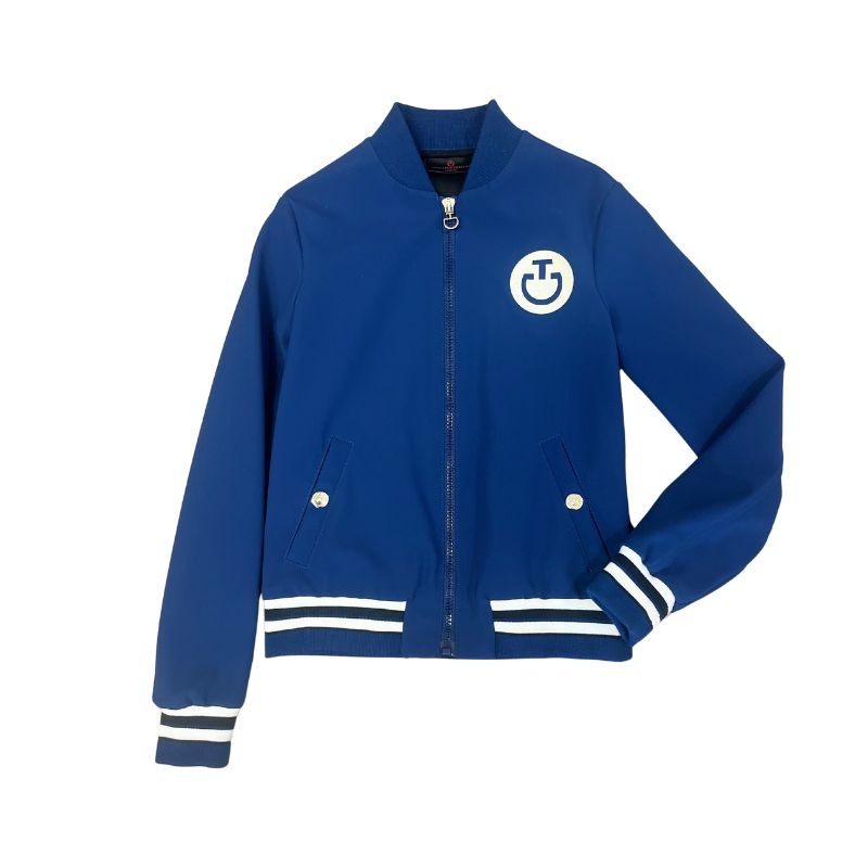 Young Rider Unisex Flock Bomber – Royal Blue (LAST ONE – AGE 10)