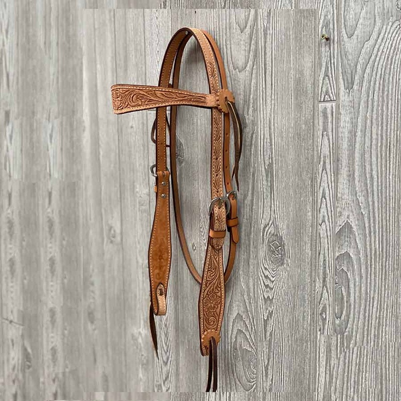 3/4″ Headstall, Wso, Floral