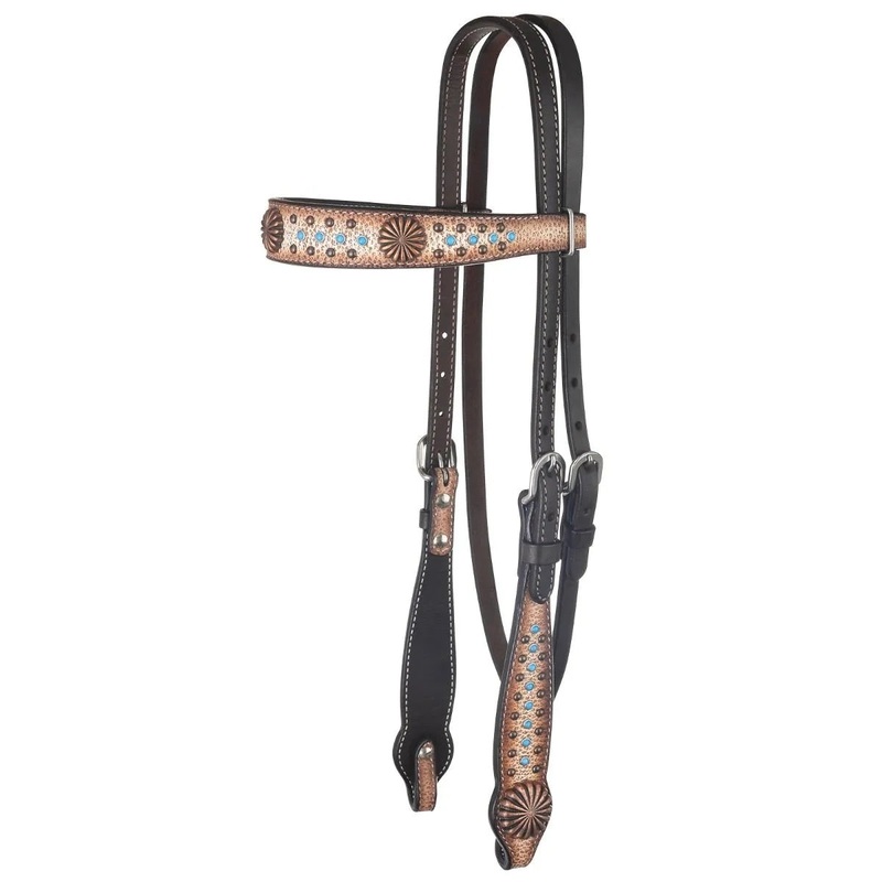 Circle Y Desert Racer Browband Headstall