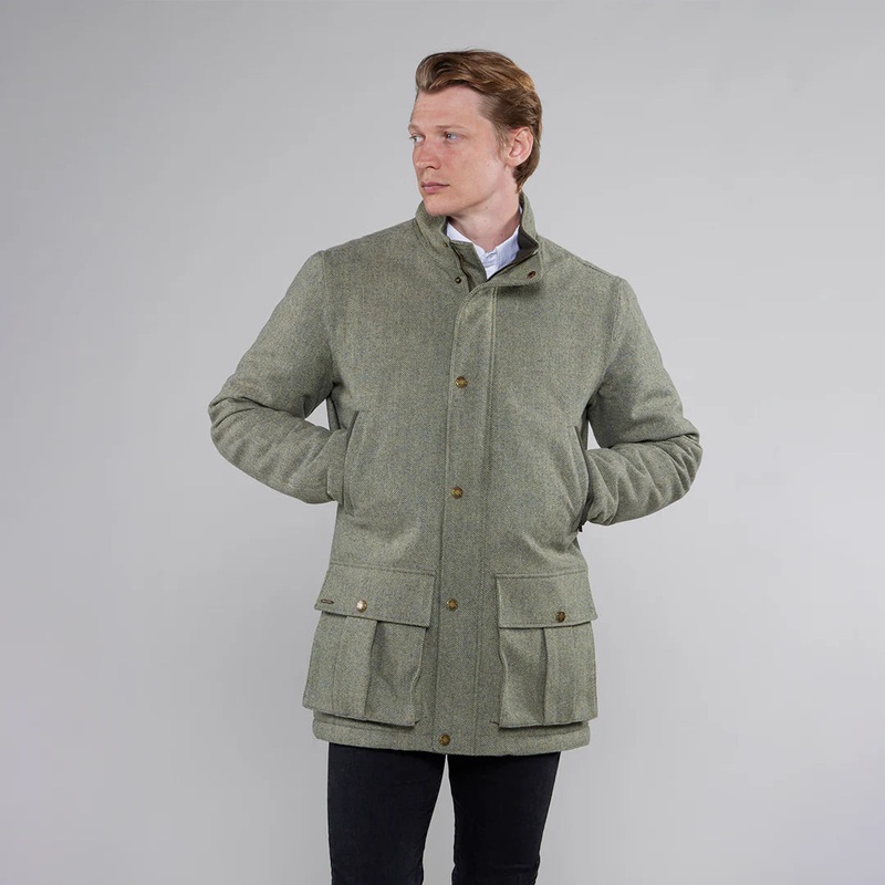 Toggi Men’s Cheswick Waterproof Tweed Coat