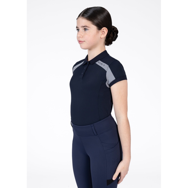YR Aveen Polo Shirt (Navy/Grey)