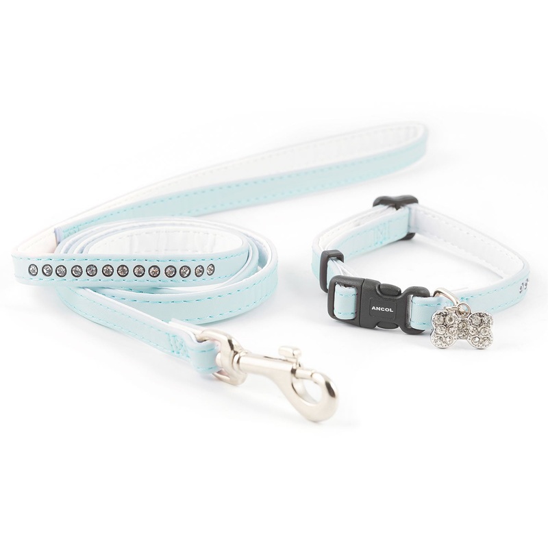 Ancol Small Bite Deluxe Collar & Lead Set