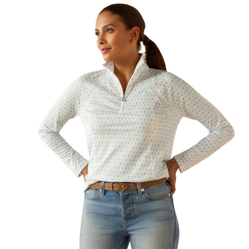 Ariat Women’s Sunstopper 3.0 1/4 Zip Baselayer