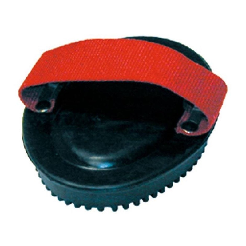 Web Handled Rubber Curry Comb For Horses