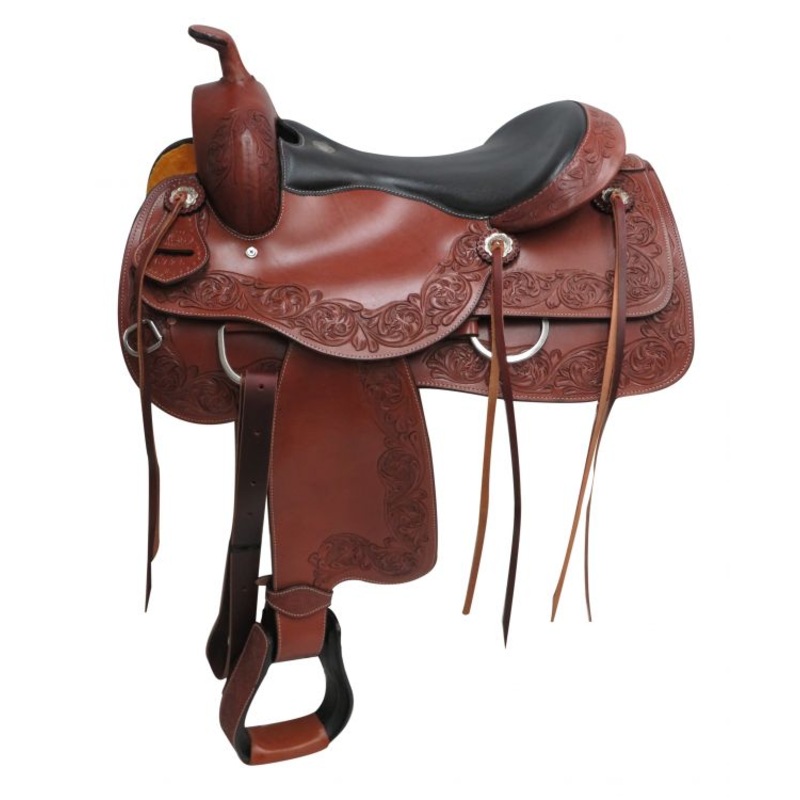16″ Circle S Western Pleasure Saddle