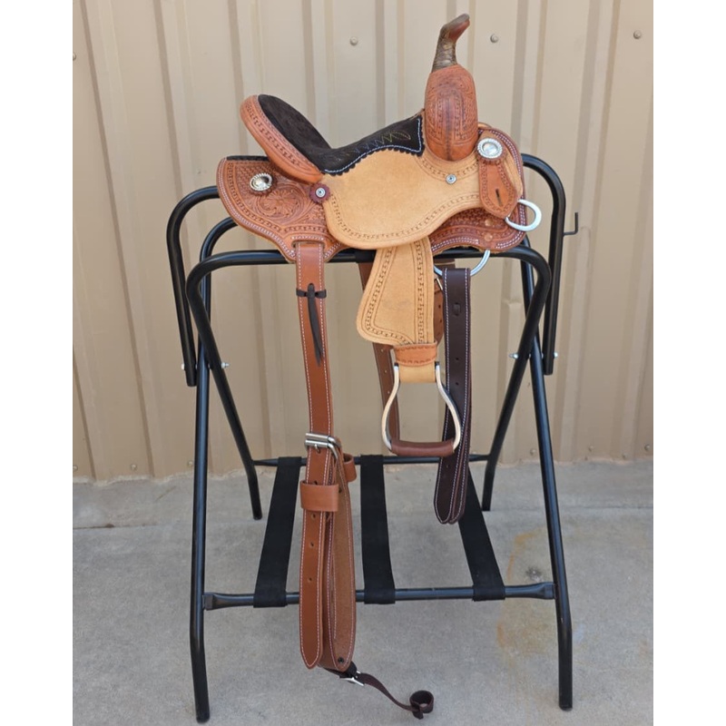 #1891 10″ Corriente Youth Kids Strip Down Barrel Saddle
