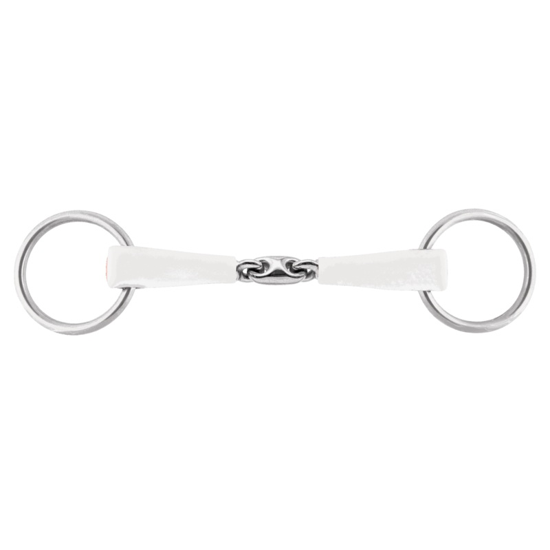 Nathe Loose ring Double Jointed Bradoon- 55mm ring