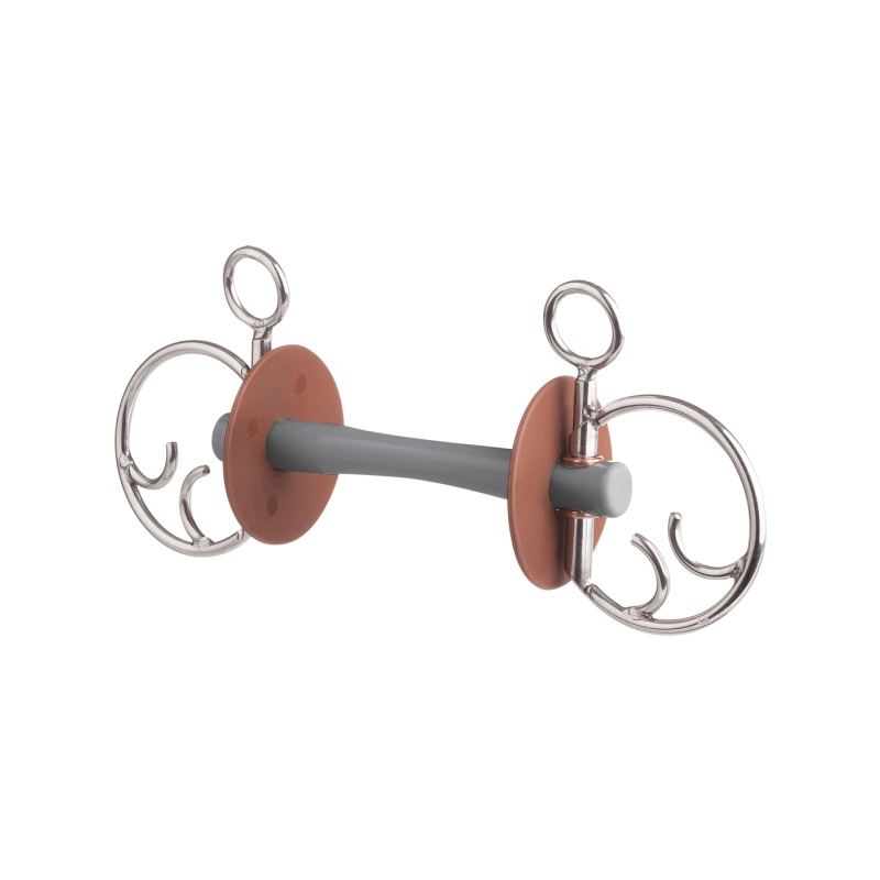 Beris Jumping Combi Bit With Thin Soft Comfort Bar