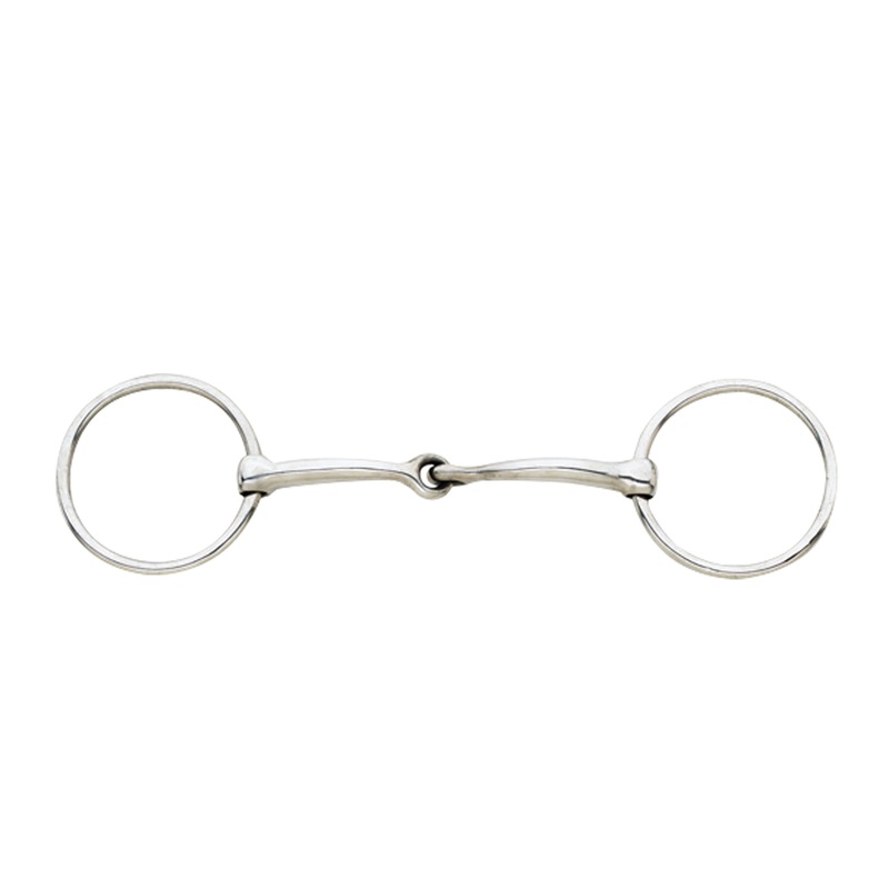 Curve Loose Ring Snaffle Bit