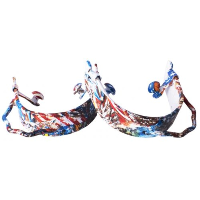 #1PS: Showman American Pride aluminum bumper spurs