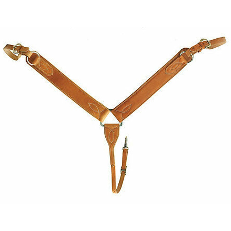565 Tory Leather Heavy Harness Latigo Leather Breastcollar