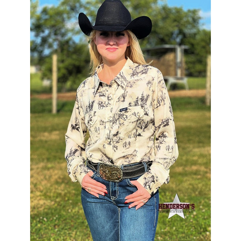 Ladies Wrangler Retro Vintage Shirt