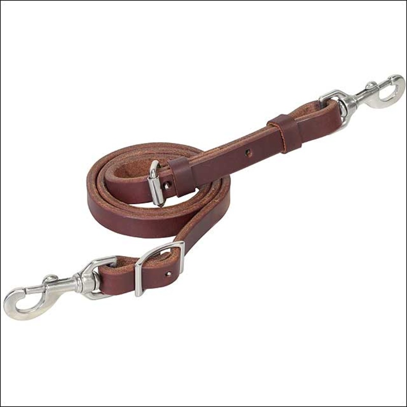 3/4″X 40″ Weaver Working Cowboy Horse Harness Leather Tie Down Golden Chestnut
