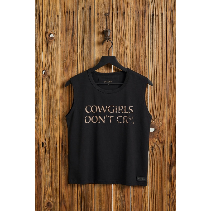 COWGIRLS DON’T CRY – Women’s Midnight Relaxed Tank