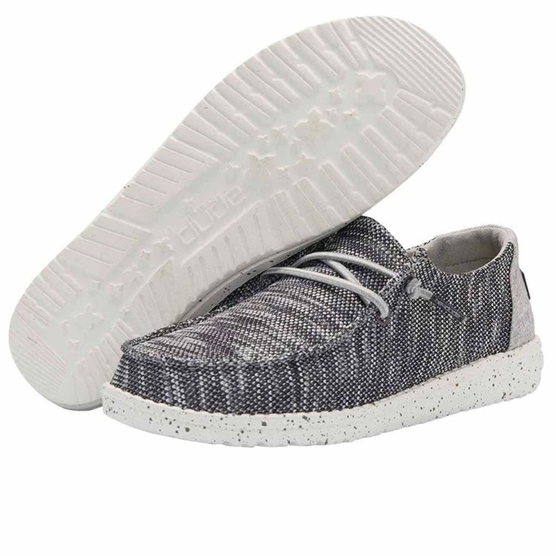 Hey Dude Women’s Wendy Sox Shoe – Dark Grey
