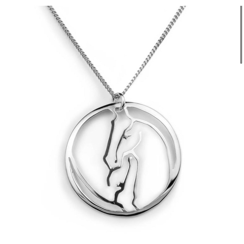 Loriece Reverse Horse Head Necklace