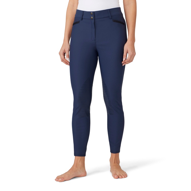 Women’s Dynamic Knee Patch Breech – Indigo
