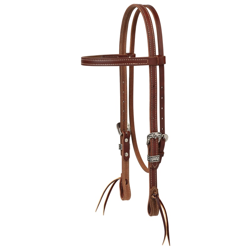 Ken McNabb Horse Headstall  Browband or Sliding Ear