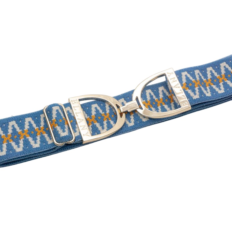 1.5″ Gold Stirrup Elastic Belt – Tangaroa