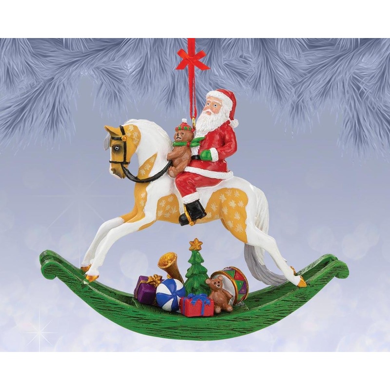 Breyer 2021 Rocking Santa Ornament