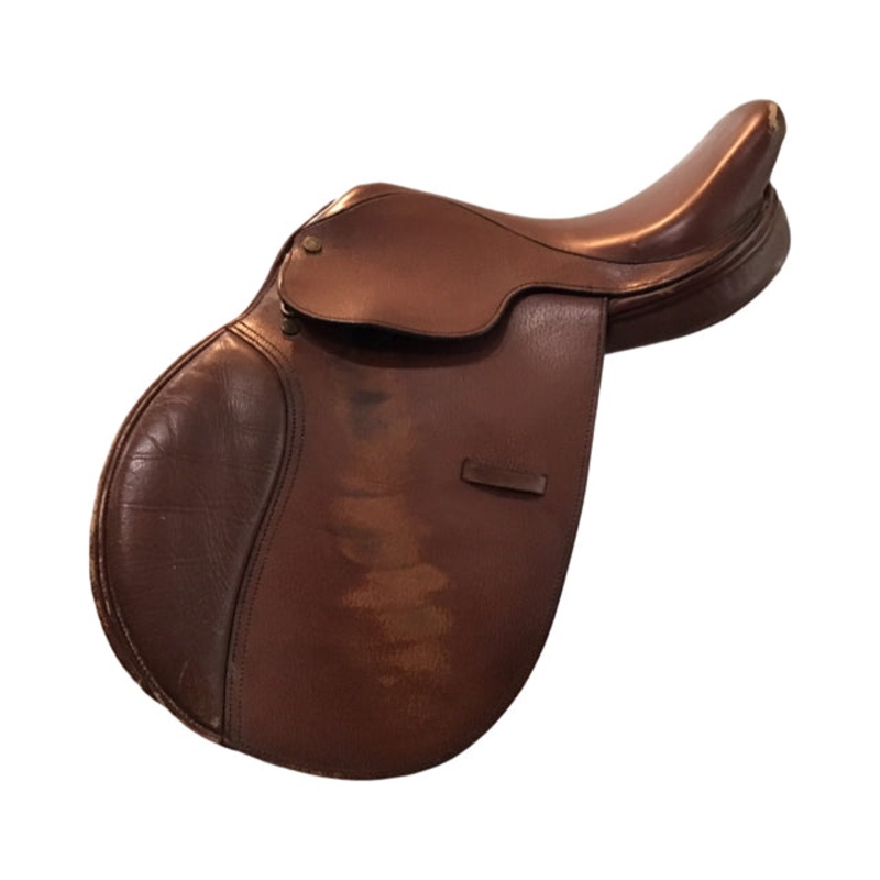 14″ Children’s Lancers Medium Tree Used Close Contact Saddle – C
