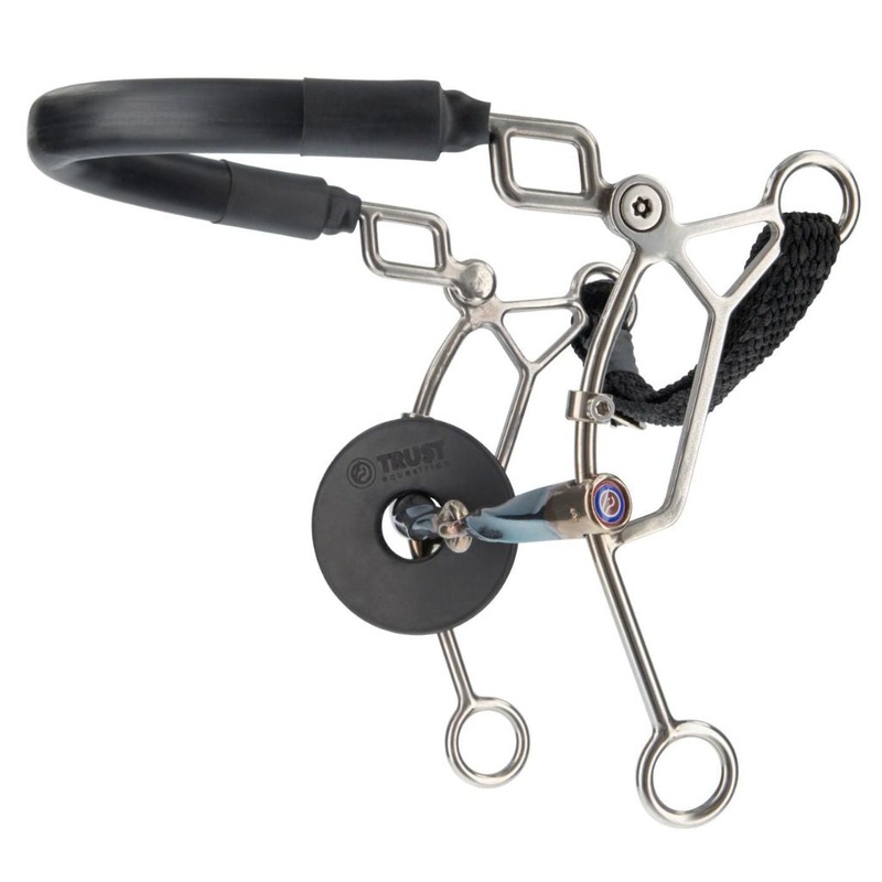 Trust Sweet Iron Hackamore Combi Long Slow Twist Jointed