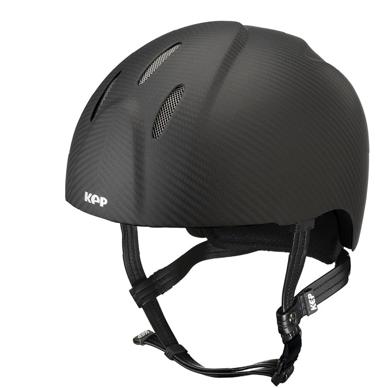 Carbon Helmet | E-Light | Matt Naked | Jockey