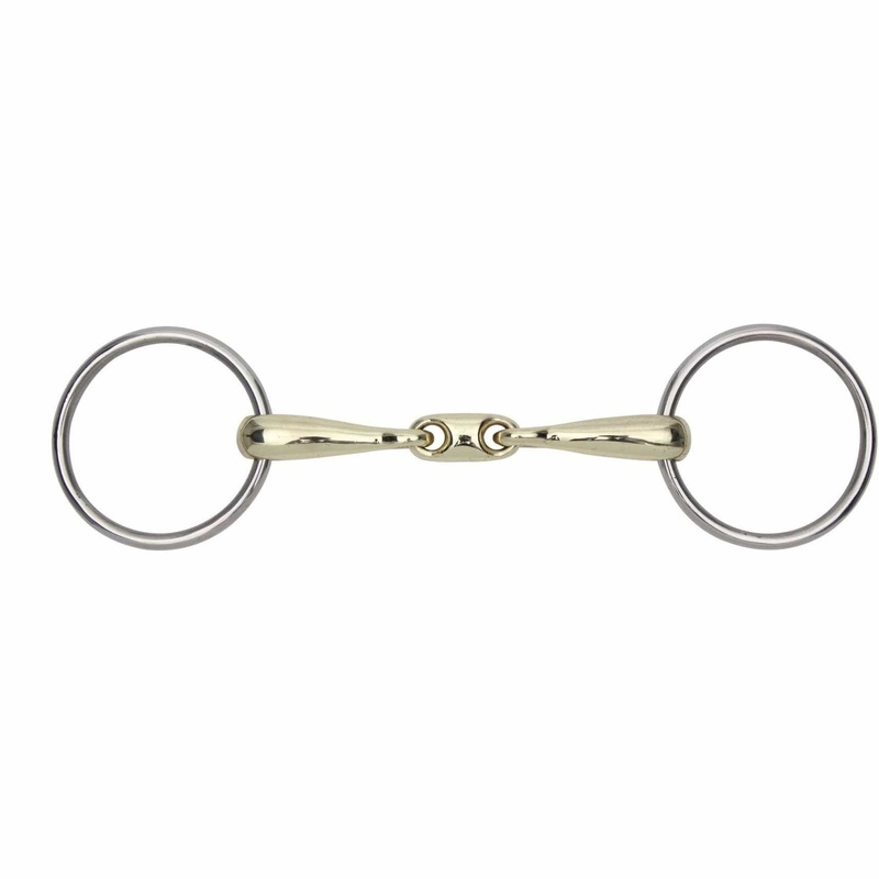 Shires Training Bit 18mm, Brass Alloy Mth