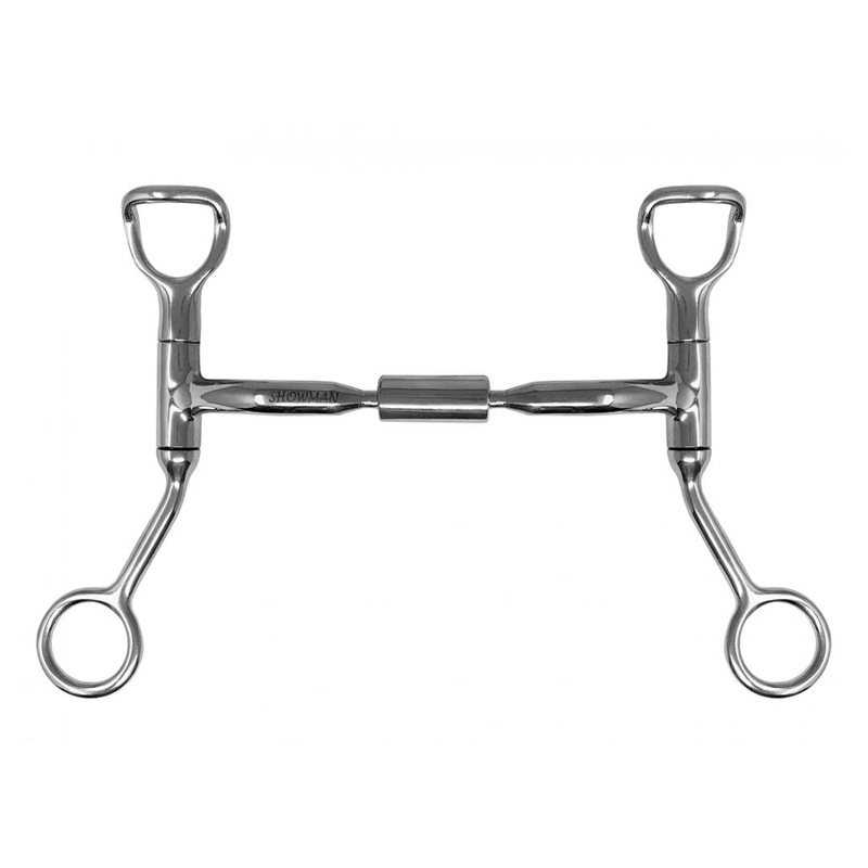 Showman Western Shank Stainless Steel Barrel Bit