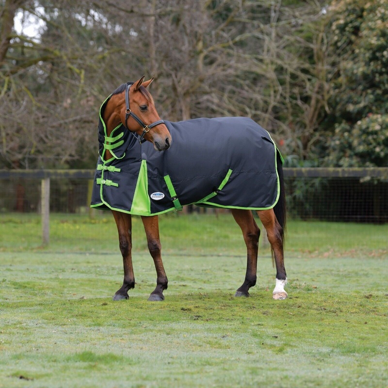 WeatherBeeta ComFiTec Classic Turnout Rug, Combo Full Neck, Medium, 220g 600D
