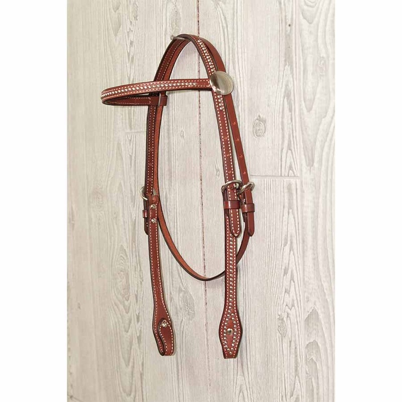 5/8″ Brow With Spots And Conchoes