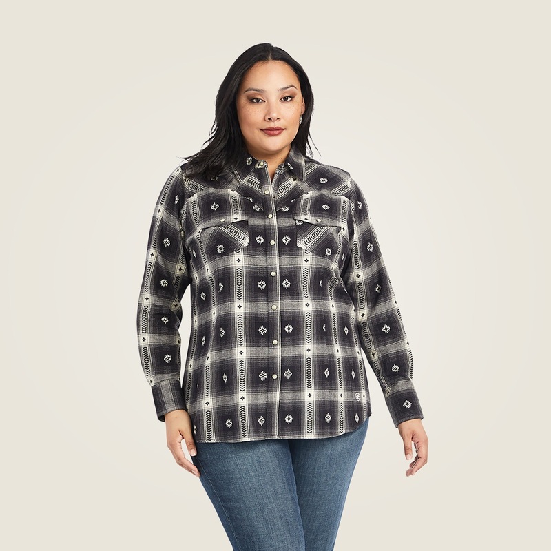 Ariat Ladies REAL Thunderstorm Snap Shirt