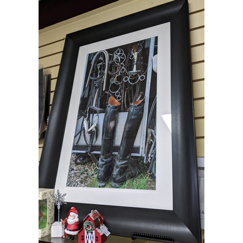 “Competition Tack” Framed Photograph