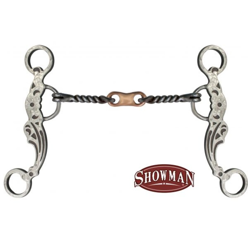 #236208: Showman 5″ Twisted mouth with copper dogbone