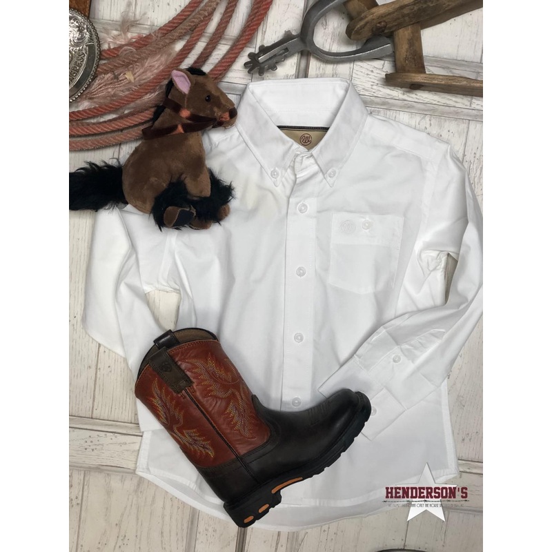 Boy’s Classic White Shirt