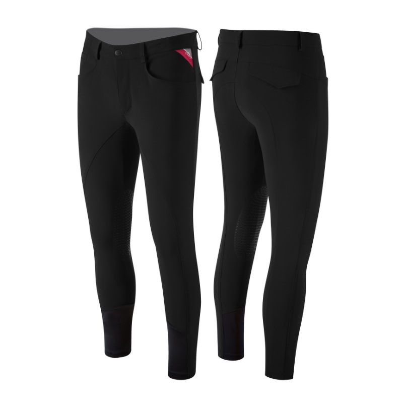 Mens Mael Breeches | Knee Grip | Black
