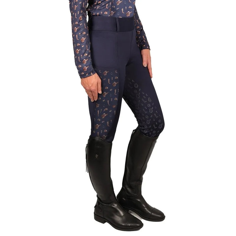 Hy Equestrian Ladies Elevate Country Riding Tights