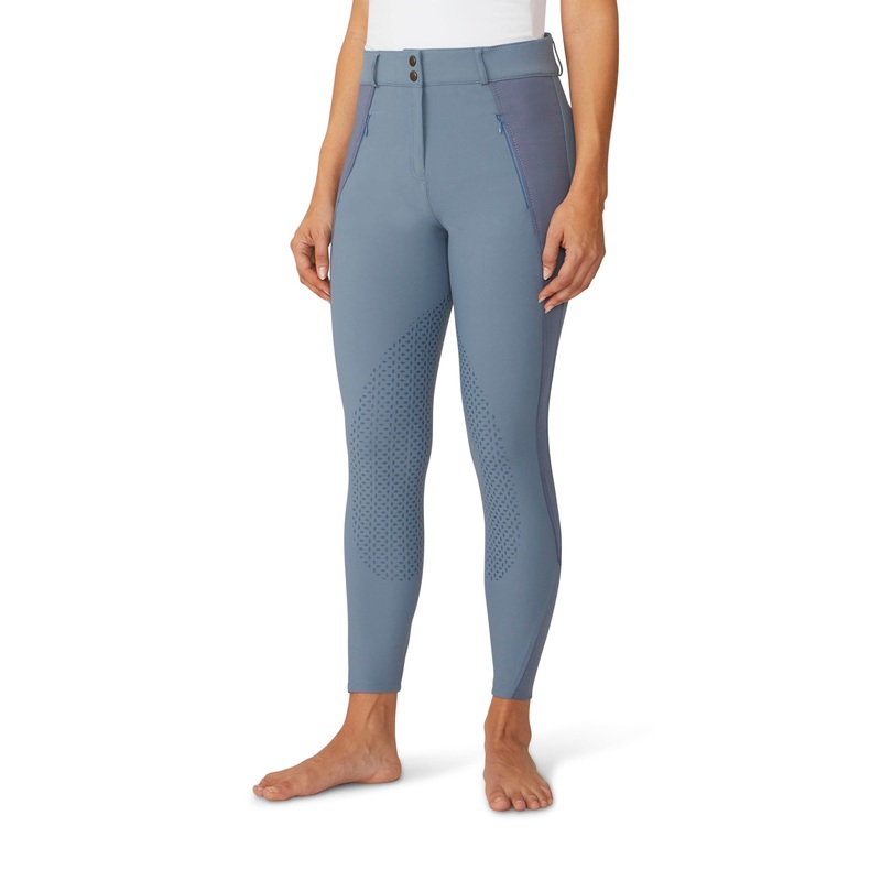 Women’s Altitude Kool X Knee Patch Breech – Indigo