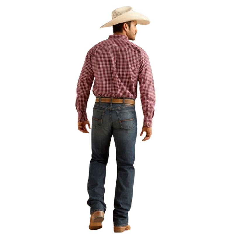 10047531 Ariat Men’s M2 Traditional Relaxed Stretch Pro Series Boot Cut Jeans – Atlas