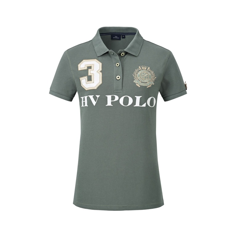 HV Polo Favouritas EQ Green Short Sleeve Polo Shirt
