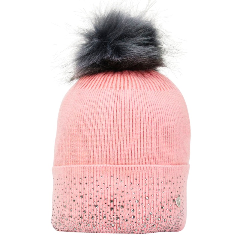 Hy Equestrian Synergy Diamante Bobble Hat